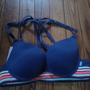 Victoria's Secret PINK - Wear Everywhere Pushup Colorful Bra. Size 32A